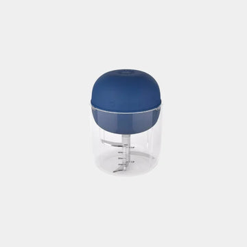 Nutricook Choppi Portable Rechargeable Chopper 500ml – Cordless USB Charging | Stainless Steel Blades |Compact Kitchen Prep Tool | CH600B-ME - Blue