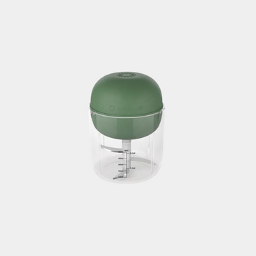 Nutricook Choppi Portable Rechargeable Chopper 500ml – Cordless USB Charging | Stainless Steel Blades |Compact Kitchen Prep Tool | CH600G-ME - Green