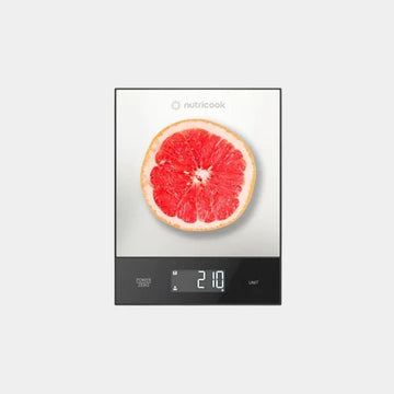 Nutricook Kitchen Scale – Precision Digital Weighing| Stainless Steel Platform | Slim Easy-Store Design for Daily Cooking | NC-KS205S-ME