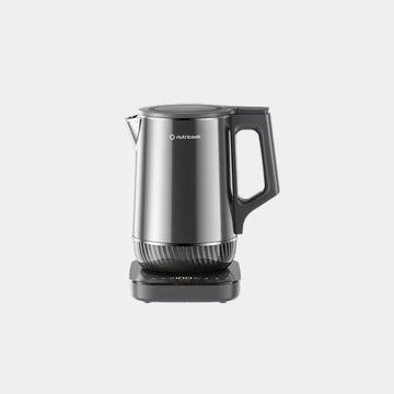 Nutricook Stainless Steel Electric Kettle 1.7L – Digital Temperature Display | Fast Boil Heating | Auto Shut-Off Safety | NC-USK600