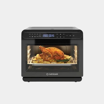Nutricook Steami 24L Steam & Air Fryer Oven – Steam + Air Fry Cooking|Large Capacity Multi-Function| Healthy Oil-Free Meals | NC-ST01K
