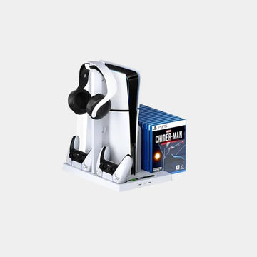 OIVO Multifunctional Cooling Stand For PS5 - White