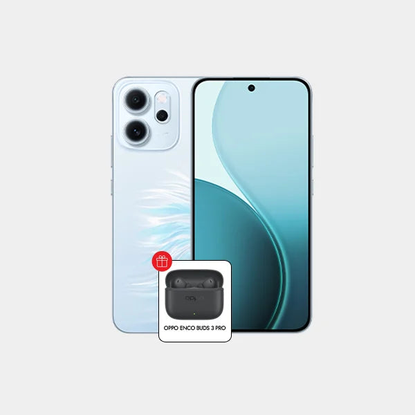 OPPO Reno 14F 5G 12GB 512GB (Oppo Enco Buds 3 Pro) - Opal Blue