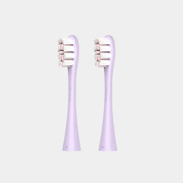 Oclean Professional Clean Brush Head | 2-Pack | Delicate Tongue Cleaner | Diamond-Ground Bristle | C04000274  - Purple