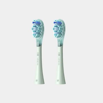 Oclean Ultra Gum Care UG01 Brush Head | Delicate Tongue Cleaner | FlexFit Tech Brush Head | 2-Pack | C04000253 - Green