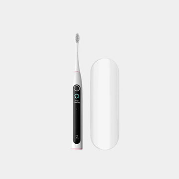 Oclean X Lite Travel Set Electric Smart Toothbrush | Sonic Vibration | Smart Display | 5 Cleaning Modes | Long Battery Life | C01000694 - Grey