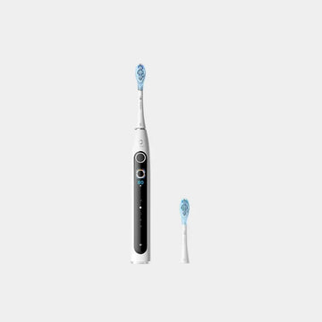 Oclean X Pro 20 Electric Smart Toothbrush | AI-Powered | Touch Display | Fast Charging & 40 Days Battery Life | C01000736 - White
