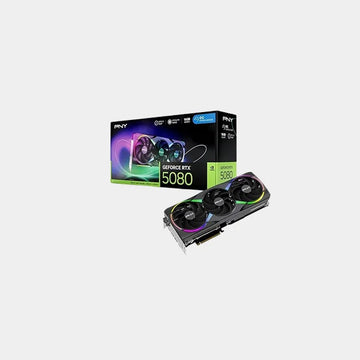 PNY Nvidia Geforce Rtx 5080 16GB Argb Overclocked Triple Fan 16GB