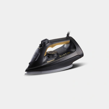 Panasonic 2800W Steam iron,40g/min Continous Steam, 180g/min powerful steam, Ceramic Soleplate, Anti-Drip, 300 ml Water Tank, Anti calc capsule,360 degree rotating cord |NI-JU900KTH|