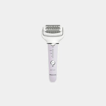 Panasonic Epilator| Double Discs| Washable| 4 piece kit| Flexible0 90°| High power motor| 2 different attachments |ES-EY30-V423