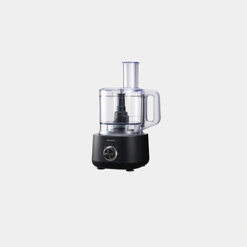 Panasonic Food Processor| 2.4L Bowl| Blender, Grinder, Knife/Slicing/Shredding/French Fry/Whipping/Whisk & Dough Maker Blade|Compact & Sleek - |MK-F510KTZ|