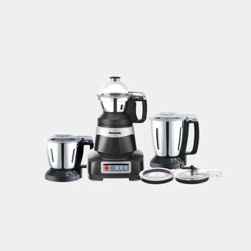 Panasonic Mixer Grinders |3 Stainless Steel durable Jars| 2000w, Single Pepper Grinding, Double Safety Lock, 1.0L | MX-AE365KTZ |