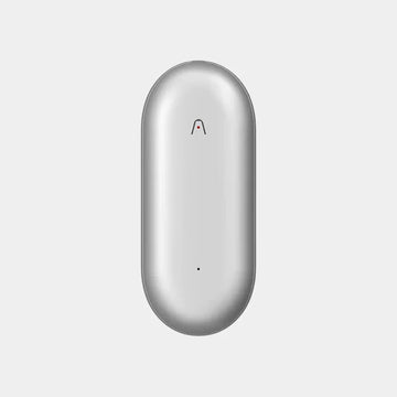 Plaud NotePin AI Voice Recorder | 64GB Storage | Works with Apple Find My | 20 Hours Continuous Recording | AI Transcription | Bluetooth 5.0 | NP-64GB - Silver