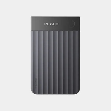 Plaud Note Pro Professional AI Note Taker | 64GB Storage | 4 MEMS and 1 VPU Microphone | Works with Apple Find My | InstantView AMOLED Display | 16.4 ft Audio Pickup | AI Transcription | Bluetooth 5.4 | CDTBK-01 - Black