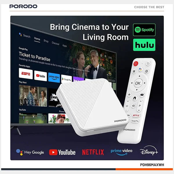 Porodo Echobox Android TV Box price in qatar