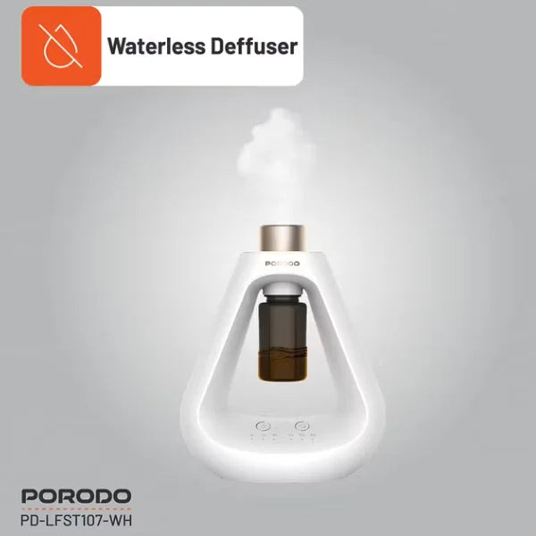 Porodo Lifestyle Aroma Sphere Waterless Diffuser - White in qatar