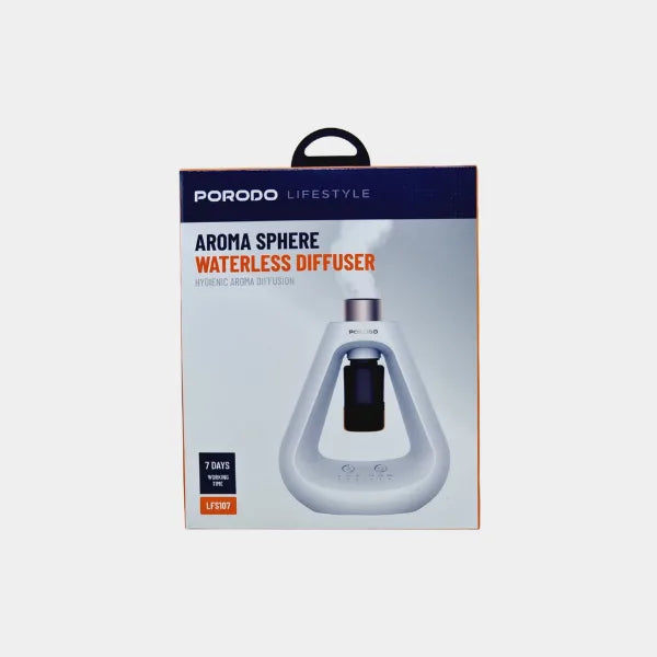 Porodo Lifestyle Aroma Sphere Waterless Diffuser - White