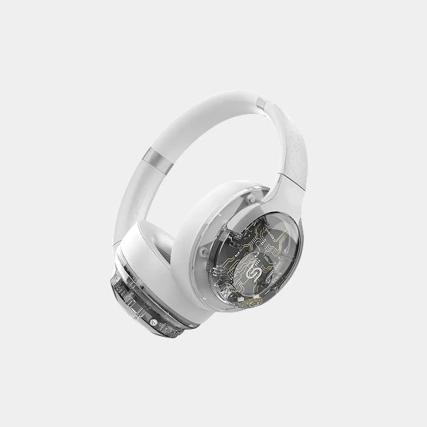 Porodo Soundtec Soho Active Noise Cancellation Headphone - White