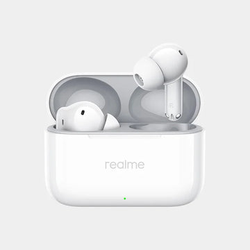 Realme Buds T200 True Wireless Earbuds - Snowy White