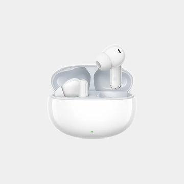 Realme TechLife Buds, Bluetooth In-Ear Wireless Earbuds, Up to 36 Hours Battery Life, 45mm Latency, IPX4 Resistance, Bluetooth Earbuds for Android/iOS - White