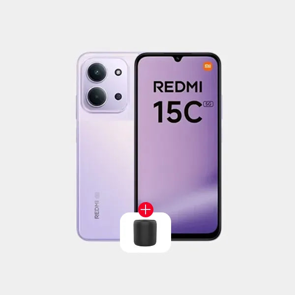 Redmi 15C 5G 4GB 128GB (سماعات أذن) - أرجواني داكن
