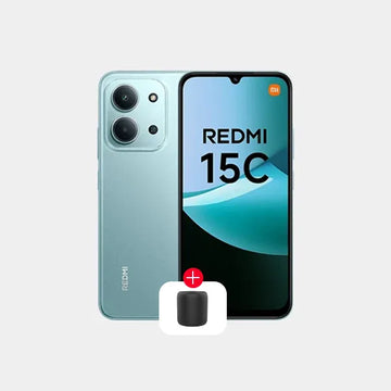Redmi 15C 5G 4GB 128GB (سماعات أذن) - أخضر نعناعي