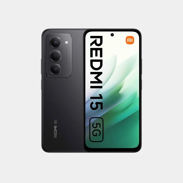 Redmi 15 5G 8GB RAM 256GB (Redmi Buds 6 Play + Redmi 15 5G Case) - Midnight Black