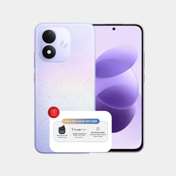 Xiaomi Redmi Note 17 5G 16GB (8+8) 256GB (Redmi Buds 8 Lite ,3 Months Google One 100GB Cloud Storage,One free screen replacement within 12 months)- Starlight Purple