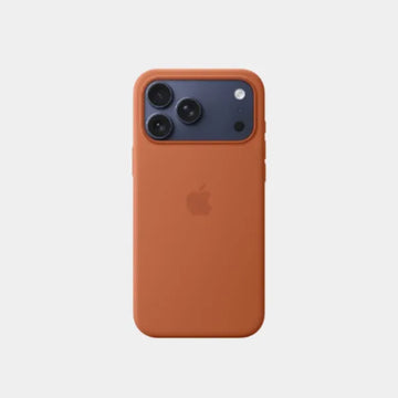 iPhone 17 Pro Max Silicone Case with MagSafe  MGFQ4ZM/A – Terra Cotta