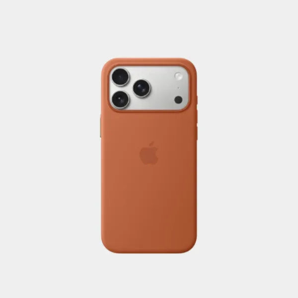 iPhone 17 Pro Max Silicone Case with MagSafe  MGFQ4ZM/A – Terra Cotta in qatar