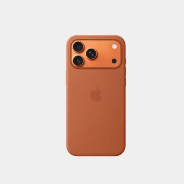 iPhone 17 Pro Max Silicone Case with MagSafe  MGFQ4ZM/A – Terra Cotta qatar
