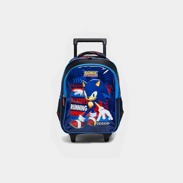 Sonic the Hedgehog 5 in 1 Kids Trolly Bag (School Kit) qatar