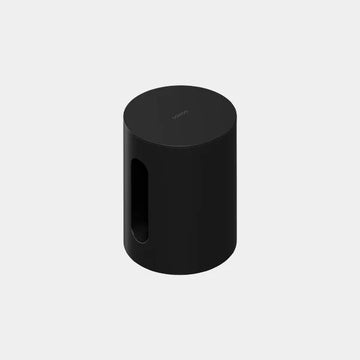 Sonos Sub Mini Compact Wireless Subwoofer | Deep Bass Subwoofer for Sonos Beam, Ray & One | Wi-Fi Connectivity | Dual Force-Cancelling Woofers | SUBM1UK1BLK - Black