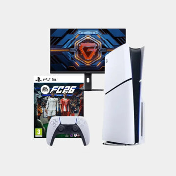 Sony PlayStation PS5 Slim Console Disc 1 TB With Xiaomi Gaming Monitor G24i 2026 & EA Sports Fc 26-PS5