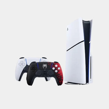 Sony Ps5 Console Slim Disc Version TTB Sony PsS Dualsense Wireless Controller White/CD-Marvels Spider Man 2 PSS