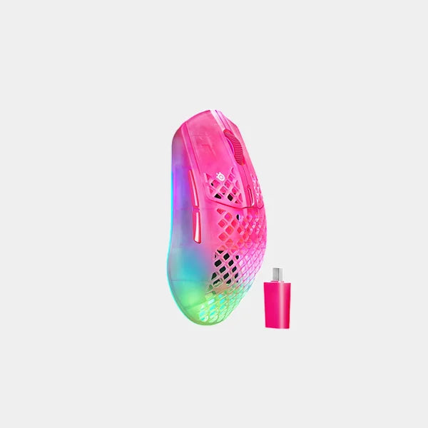 SteelSeries Aerox 3 Wireless Gen 2 Gaming Mouse | SS-MS-AEROX-3-WL-GEN2-MG - Magenta Haze