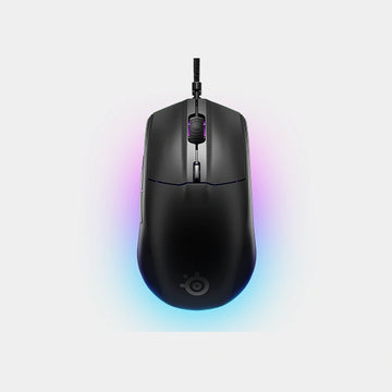 SteelSeries Rival 3 USB Gaming Mouse | 8,500 CPI True Move Core Optical Sensor | 6 Programmable Buttons | Split Trigger Buttons | Brilliant Prism RGB Lighting | SS-MS-RIVAL3-GEN2-BK