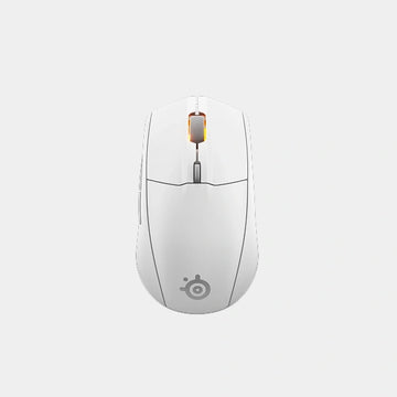 SteelSeries Rival 3 Wireless Gen 2 Gaming Mouse | 2.4GHz and Bluetooth | 18000 DPI TrueMove Air Optical Sensor  | 100% PTFE Feet | SS-MS-RIVAL3-WL-GEN2-WH  - White
