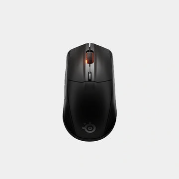 SteelSeries Rival 3 Wireless Gen 2 Gaming Mouse | 2.4GHz and Bluetooth | 18000 DPI True Move Air Optical Sensor | 60 Million Click Durability | Light-Weight | 100% PTFE Feet | SS-MS-RIVAL-3-WL-GEN2-BK - Black
