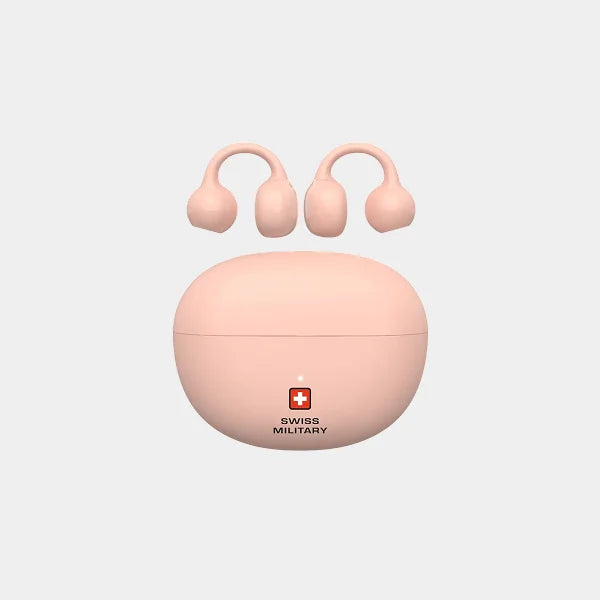 Swiss Military Delta 6 True Wireless Earbuds - pink