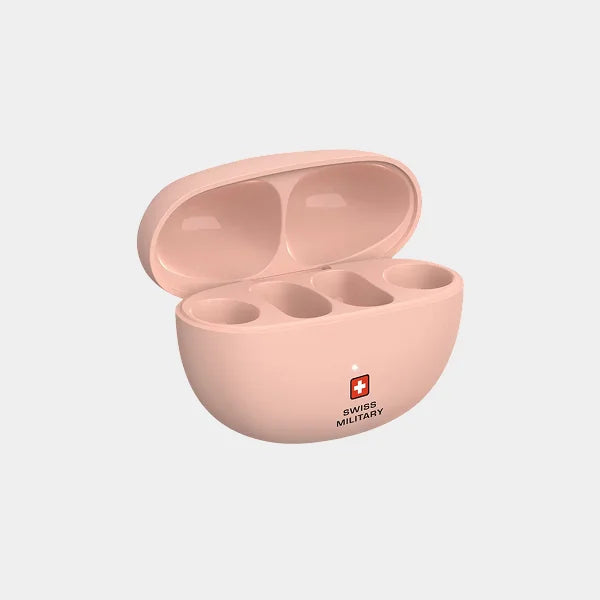 Swiss Military Delta 6 True Wireless Earbuds - pink in qatar