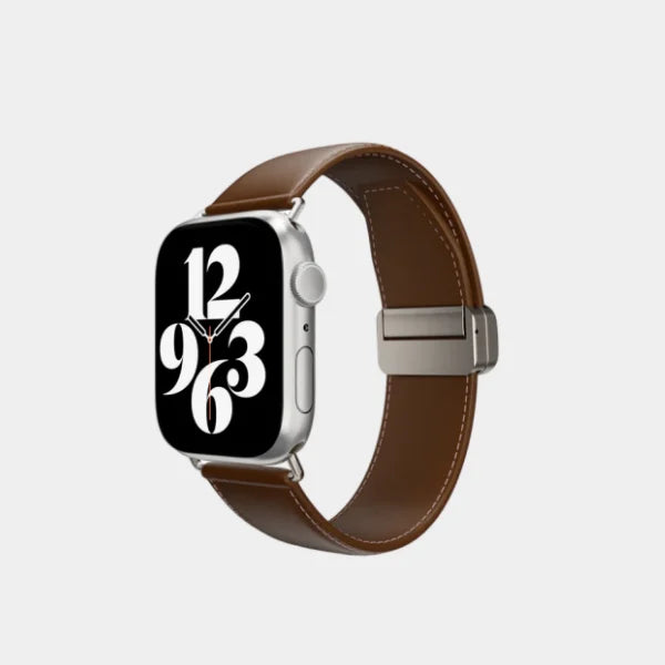 Apple Watch Band price in Qatar - Brown