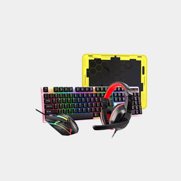 T-Wolf 4 In 1 Wired Gaming Combo TF-240
