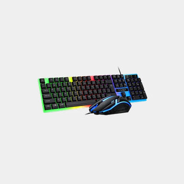 T-Wolf Glowing Keyboard Mouse Combo Tf230