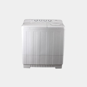 TCL 18kg Twin Tub Semi Automatic Washing Machine | F218TTW - White