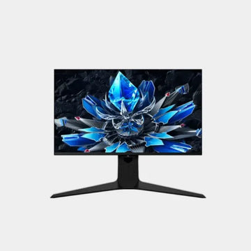 TCL 27R73Q 27 Inch HDR Professional Gaming Monitor | Flat 2K QLED Fast-HVA 2560 x 1440 Display | 240Hz Refresh Rate | AMD FreeSync | HDMI and DP - Black/White