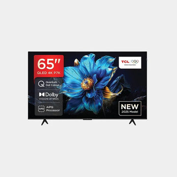 TCL P7K 164 cm (65 inch) QLED Ultra HD (4K) Smart Google TV 2025 Edition with Dolby Vision- Atmos 35W |(65P7K)
