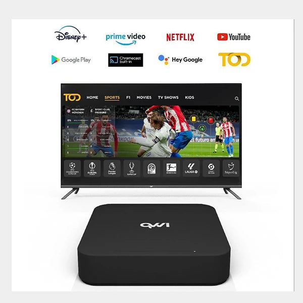 TOD-QWI Leap S3 4K UHD Streaming TV box qatar
