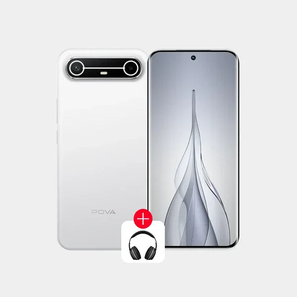 تكنو بوفا سليم 5G 8 جيجا 256 جيجا - أبيض نحيف