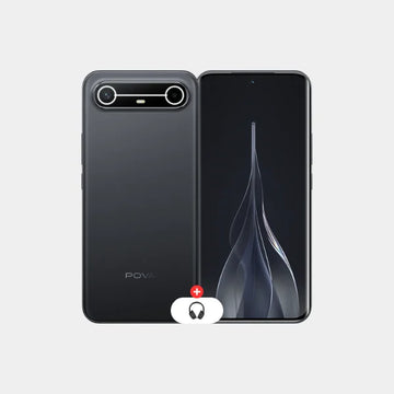 Tecno Pova Slim 5G 8GB 256GB - Cool Black (Headphone)